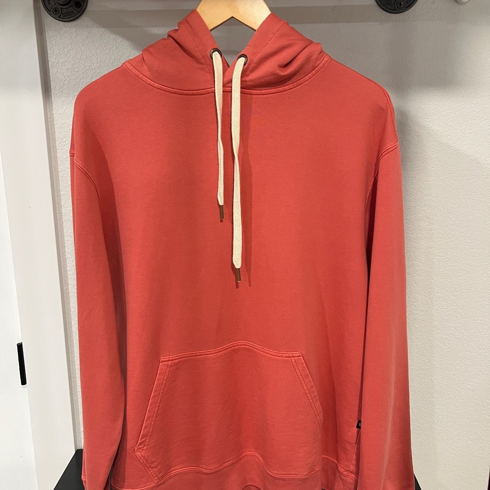 Rails Red Sweatshirt Hoodie Casual Pullover